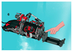 LEGO 8927 instructions page 6 – build guide