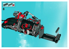 LEGO 8927 instructions page 8 – build guide