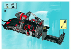 LEGO 8927 instructions page 9 – build guide