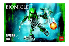 LEGO 8929 instructions page 1 – build guide