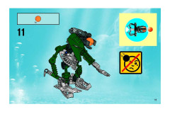 LEGO 8929 instructions page 11 – build guide