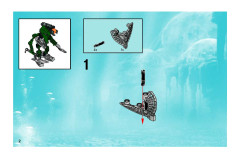 LEGO 8929 instructions page 2 – build guide