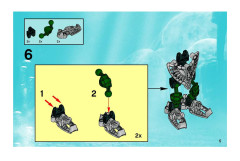 LEGO 8929 instructions page 5 – build guide