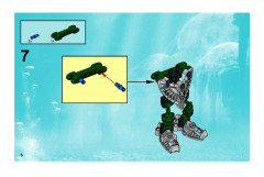 LEGO 8929 instructions page 6 – build guide