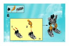 LEGO 8930 instructions page 5 – build guide