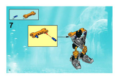LEGO 8930 instructions page 6 – build guide