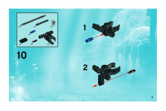 LEGO 8930 instructions page 9 – build guide