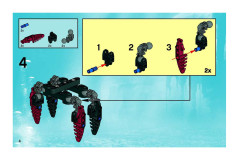 LEGO 8931 instructions page 4 – build guide