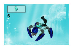 LEGO 8932 instructions page 7 – build guide