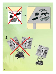 LEGO 8942 instructions page 2 – build guide