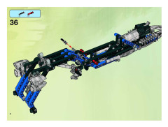 LEGO 8942 instructions page 8 – build guide