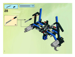 LEGO 8942 instructions page 4 – build guide