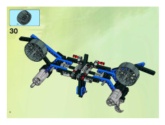 LEGO 8942 instructions page 6 – build guide
