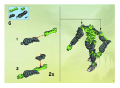 LEGO 8943 instructions page 7 – build guide