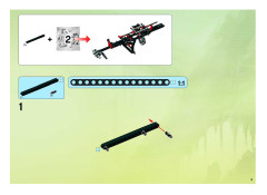 LEGO 8943 instructions page 9 – build guide