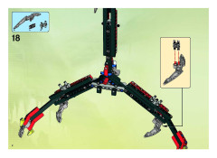 LEGO 8943 instructions page 2 – build guide