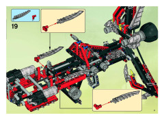 LEGO 8943 instructions page 17 – build guide