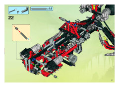 LEGO 8943 instructions page 21 – build guide