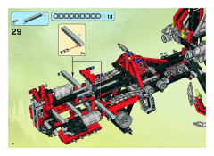 LEGO 8943 instructions page 28 – build guide