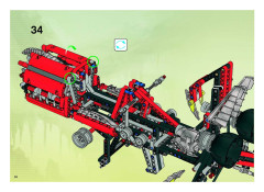 LEGO 8943 instructions page 34 – build guide