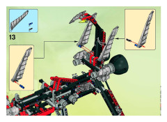 LEGO 8943 instructions page 8 – build guide