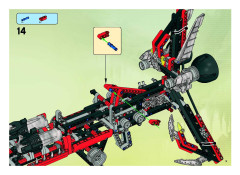 LEGO 8943 instructions page 9 – build guide