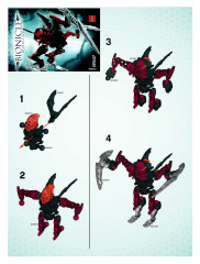 LEGO 8947 instructions page 1 – build guide