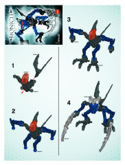 LEGO 8948 instructions page 1 – build guide