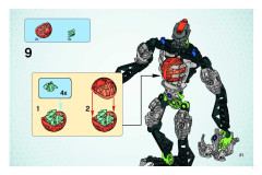 LEGO 8952 instructions page 21 – build guide