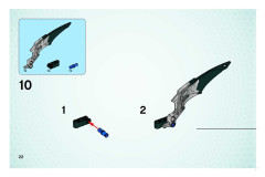 LEGO 8952 instructions page 22 – build guide