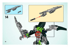 LEGO 8952 instructions page 28 – build guide