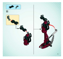 LEGO 8953 instructions page 13 – build guide