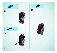 LEGO 8953 instructions page 20 – build guide