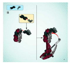 LEGO 8953 instructions page 21 – build guide