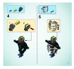 LEGO 8953 instructions page 5 – build guide