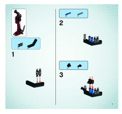 LEGO 8953 instructions page 7 – build guide