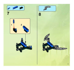 LEGO 8954 instructions page 11 – build guide