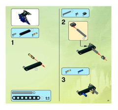 LEGO 8954 instructions page 21 – build guide