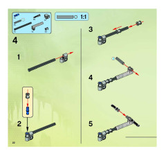 LEGO 8954 instructions page 22 – build guide