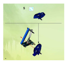 LEGO 8954 instructions page 26 – build guide