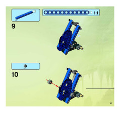 LEGO 8954 instructions page 27 – build guide