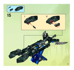 LEGO 8954 instructions page 33 – build guide