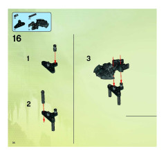 LEGO 8954 instructions page 34 – build guide