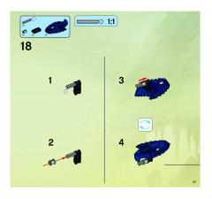 LEGO 8954 instructions page 37 – build guide