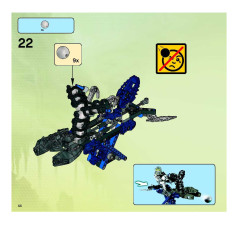 LEGO 8954 instructions page 44 – build guide