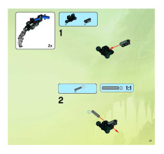 LEGO 8954 instructions page 47 – build guide