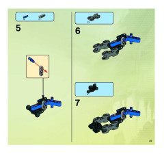 LEGO 8954 instructions page 49 – build guide
