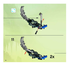 LEGO 8954 instructions page 52 – build guide