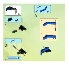 LEGO 8954 instructions page 54 – build guide