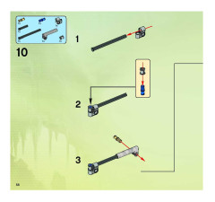 LEGO 8954 instructions page 58 – build guide